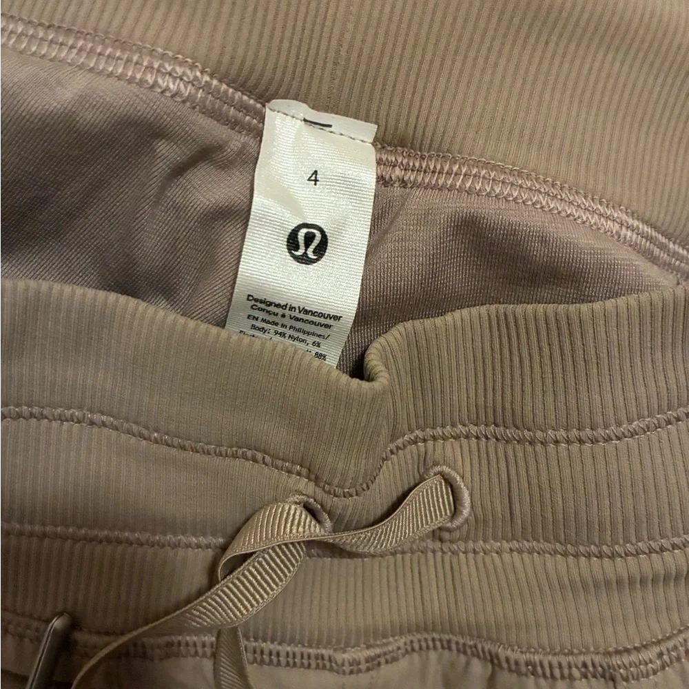 Lululemon Tan Drawstring Pants